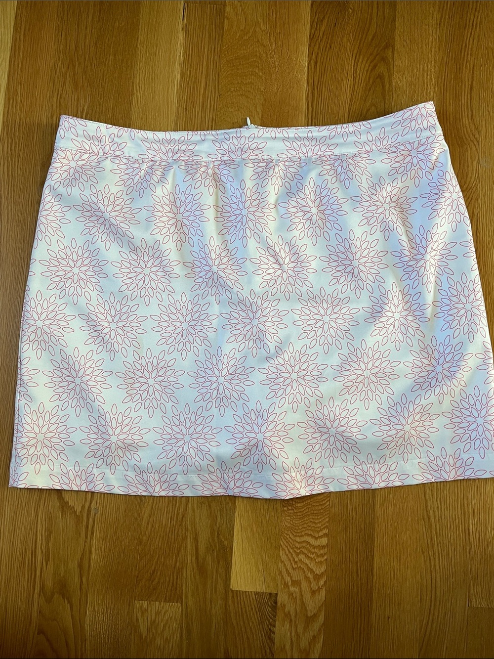 Pebble Beach Floral Lined Skirt